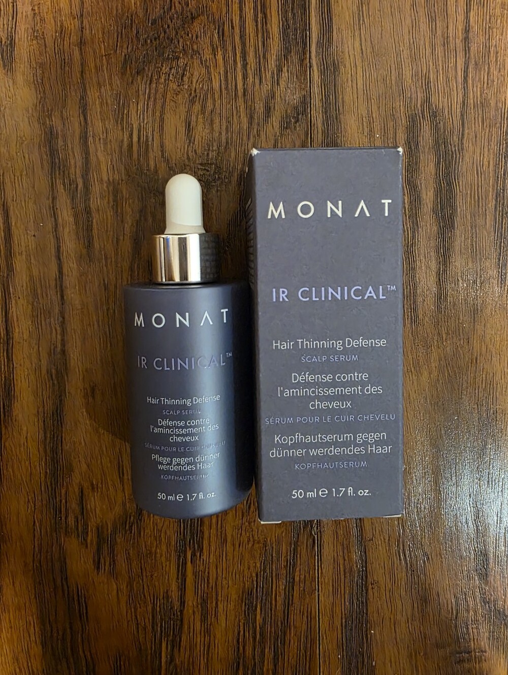 Monat IR Clinical Hair Thinning Defense Scalp Serum  50 ml / 1.7 oz - New in Box